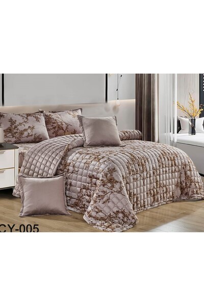 alzawia A compact, hotel-style, plain-design duvet cover set for a cool summe...
