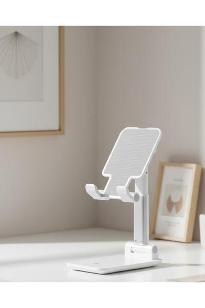 Lisinya Foldable Phone Stand with Abs Plastic Body for Home and Office Use - ...