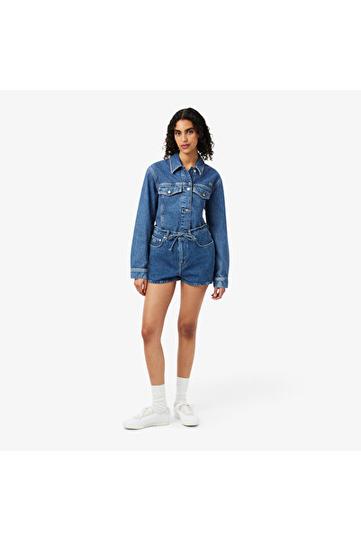 Lacoste Cotton Denim Shorts - FF0199-00-36L