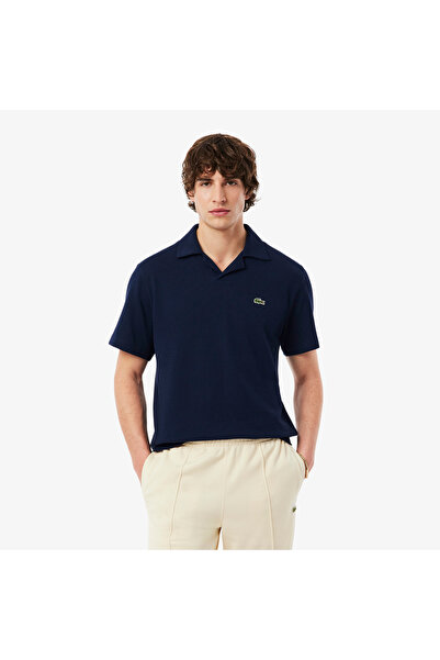 Lacoste Classic Fit Cotton-Linen Polo Shirt - PH2449-00-166