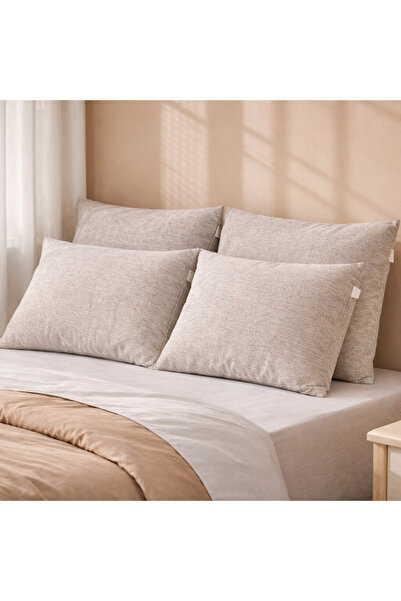 MUK's 4-Piece Cotton 50X70 Pillowcase