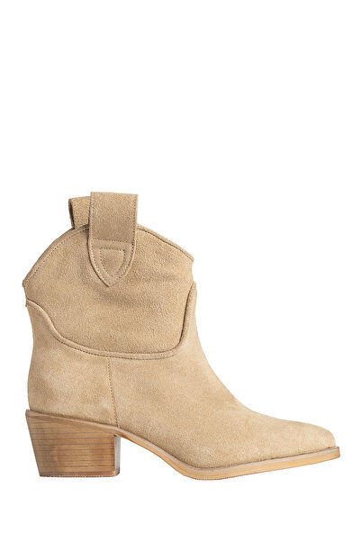 ToH Shoes Roxanne Nude Suede Heels