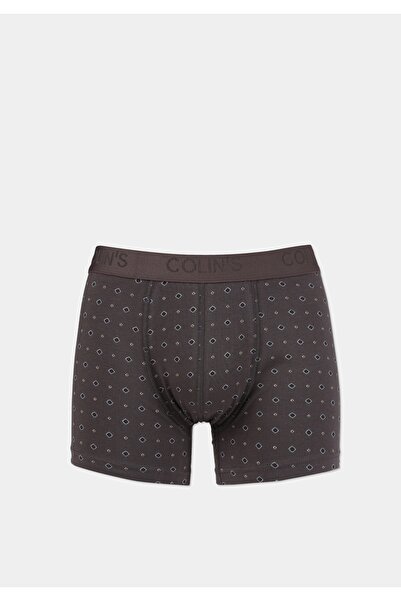 Colin's Boxeri gri pentru bărbați cu imprimeu modern