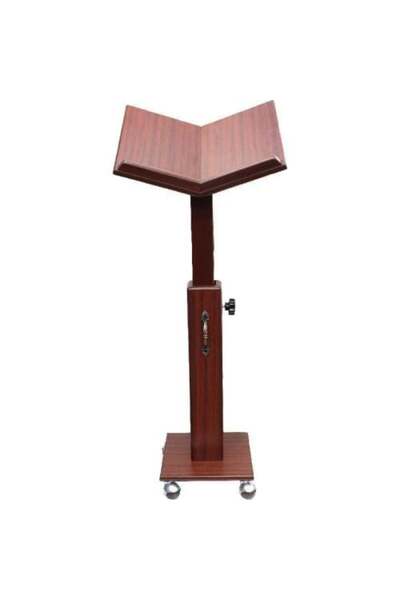 S Z F Store Quran Holder with Adjustable Height and Moveable Wheels.