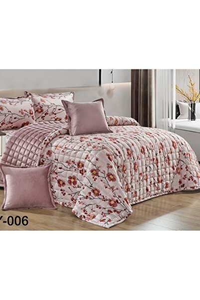 alzawia Single and a half bed comforter set, compressed, plain hotel design, ...