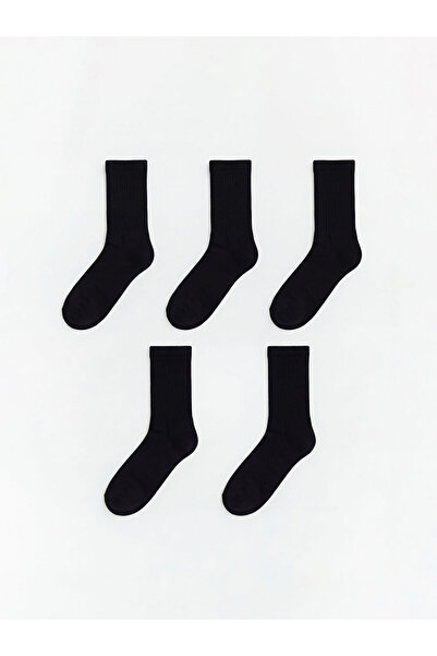 LC Waikiki Black Men's Socks 5 Pack
