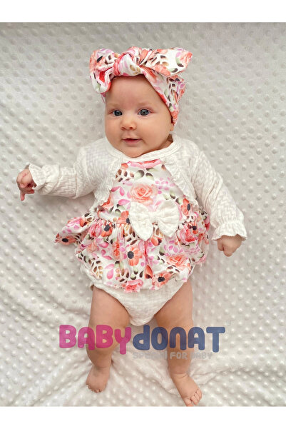 Beruflic زهور الربيع منقوشة باندانا طفلة رومبير