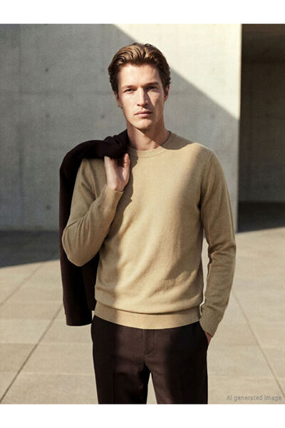 LC Waikiki Sparkling Choices from Shining Store Zero Roba Men's Knitwear Sweater