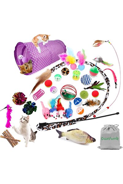 generel Ownfume 38 Pcs Cat Toys