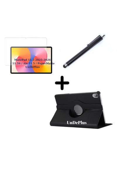 UnDePlus Huawei Matepad 11.5/11.5S /Air 11.5 2025 2026 Case Rotating Tablet C...
