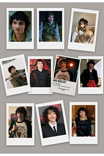 Pankart Evi Set de 10 carduri foto MIKE Mini Pola - Finn Wolfhard - Stranger ...