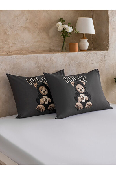 LC Waikiki Shining Choices from Shining Store Bear Printed Pillowcases 2 Pcs ...