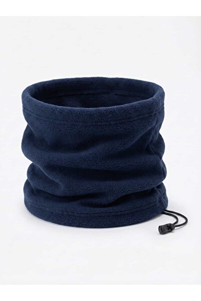 CANMODA طوق رقبة من الصوف باللون الأزرق الداكن - طوق رقبة قابل للتعديل ودافئ ...