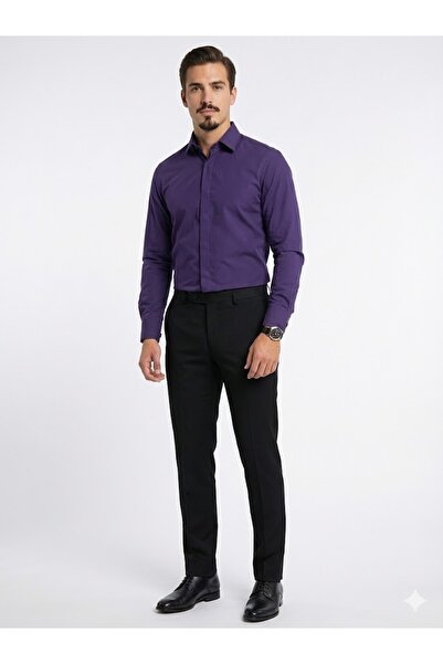 Plus Scorpion Elegant shirt with cufflinks