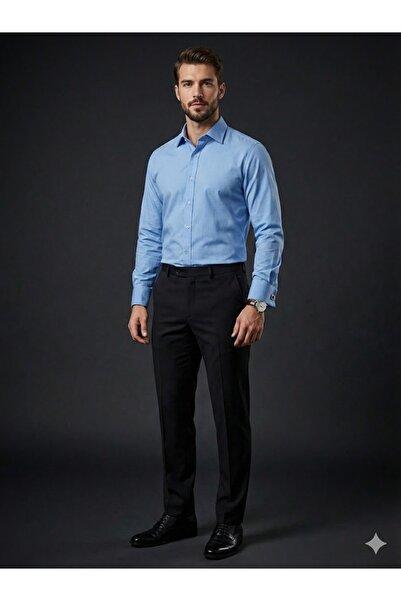 Plus Scorpion Elegant shirt with cufflinks