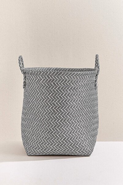 Paşabahçe Silindir Sepet M Siyah Beyaz