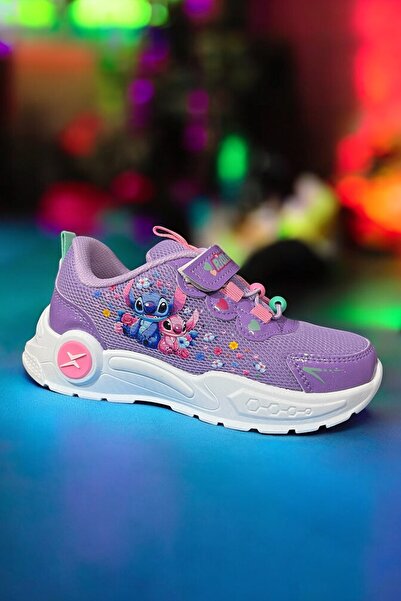 ALTUNTAŞ Pantofi sport casual pentru fete, cu velcro, cu talpă anti-alunecare...