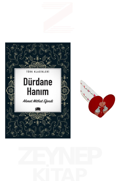 Ema Kitap Dürdane Hanım - Ahmet Mithat Efendi (Türk Klasikleri) Kalp Ayraç He...