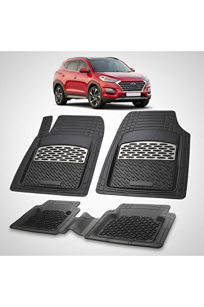 TEAMCAR Χαλάκια αυτοκινήτου Hyundai Tucson II (2015-2020) - Ελαστικά Tavita-S...