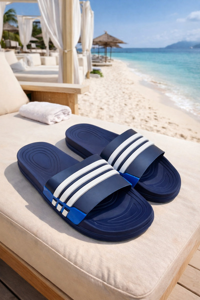 Behtah Kundura Men's Pool Beach Daily Comfortable Non-Slip Sole Wet Floor Sli...