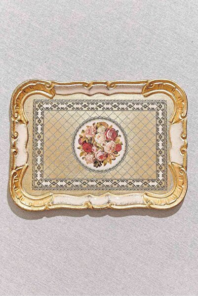 Paşabahçe Gül Naturmort Tepsi 21 x 29 cm