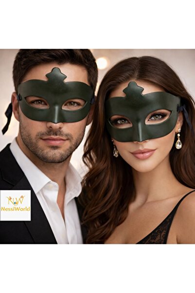 NW NessiWorld قناع تنكري أخضر غامض