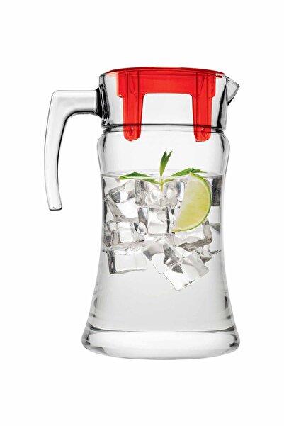 Paşabahçe Azur Sürahi Kırmızı 1.4 L