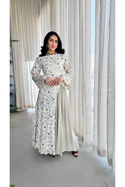 Warazan Elegant Indian pleated jalabiya