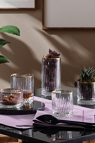 Paşabahçe 6'lı Elysia Golden Touch Bardak 110 cc