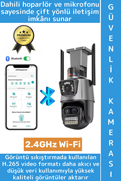 Wintoup Ev Ofis İş Yeri Gece Modu Çift Ekran İzleme Hareket Algılama 2.4GHz W...