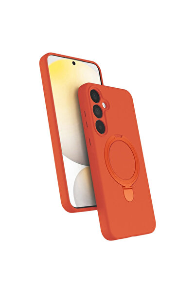 eco port Samsung Galaxy A55 5g Regal Magsafe Stand Cover - Orange