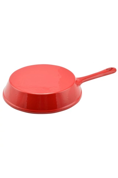 Perfect Home Tigaie din fontă emailată roșie 24 CM 12512