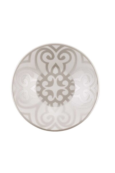 Paşabahçe Yonca Porselen Çay Tabağı Silver