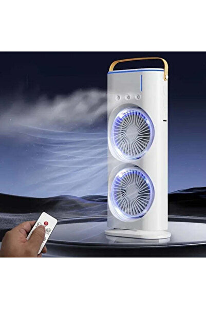 NO BRAND Portable Double Desk Fan with Humidification