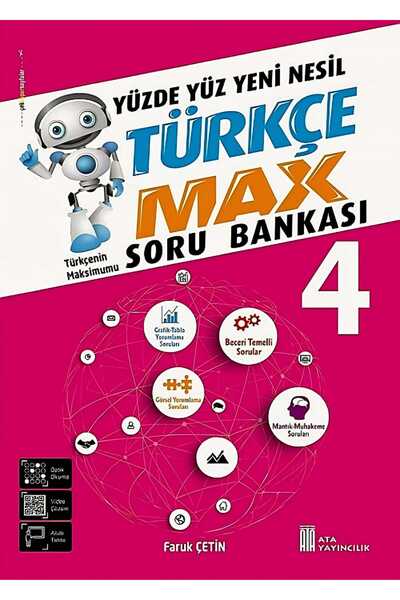 Ata Yayıncılık 4. Sınıf Türkçe Max Soru Bankası
