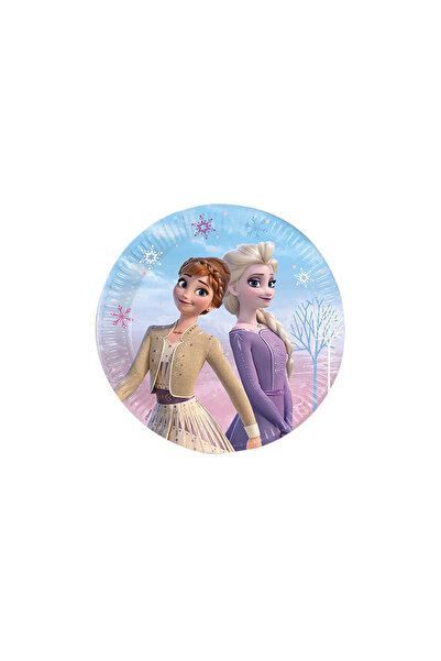 My Paper Craft Frozen Temalı Karton Tabak 8 Adet – Elsa Anna Doğum Günü Parti...