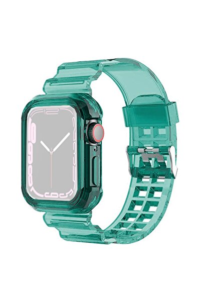NeoHeaven WatchBand™ Transparent Silicone Strap, Compatible with Apple Watch ...
