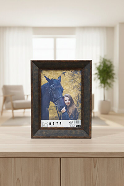 Asya Çerçeve Ultra Lüks 15x21 İşlemeli Ayaklı Plastik Fotoğraf Çerçevesi