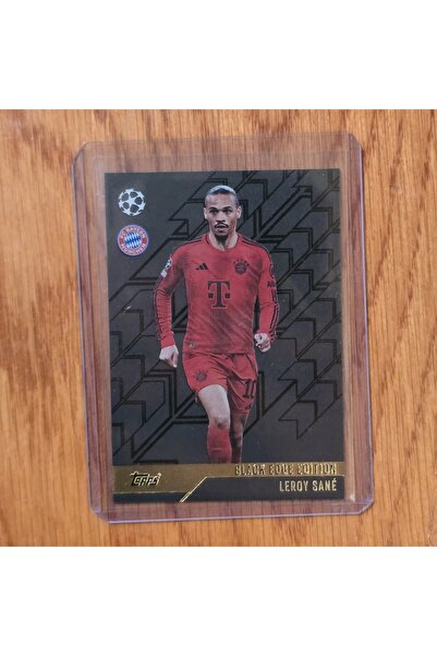 Topps بطاقة لعبة ليروي ساني بلاك إيدج إديشن
