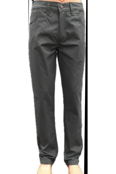 BeyzDenim Classic Khaki Ripsstop Stretchy Pants with a Denim Cut, Oversized B...