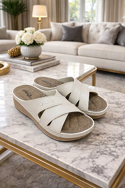 Behtah Kundura Heel Spur Supported Comfort Daily Puff Soft Anatomical Sole Co...