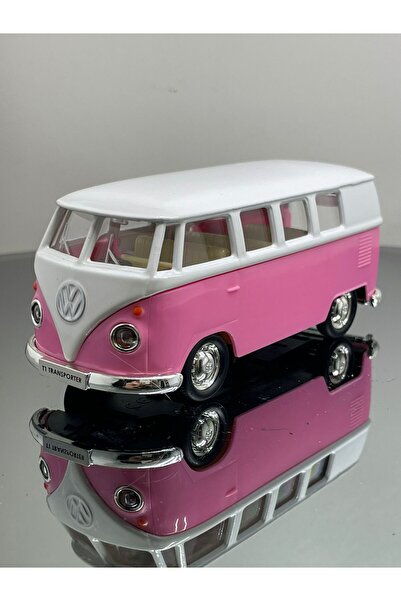 SCOWETTO Volkswagen T1 Transporter 1:32 Scale Metal Pull Back Model Car 12 cm