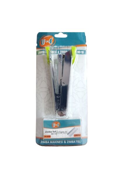 U4 boya U4 stapler and staple set no:10 2-pack u4-1014-green
