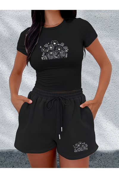 macklin Women's New York Brooklyn Printed Baby Tee Combed Cotton Crop and Sho...