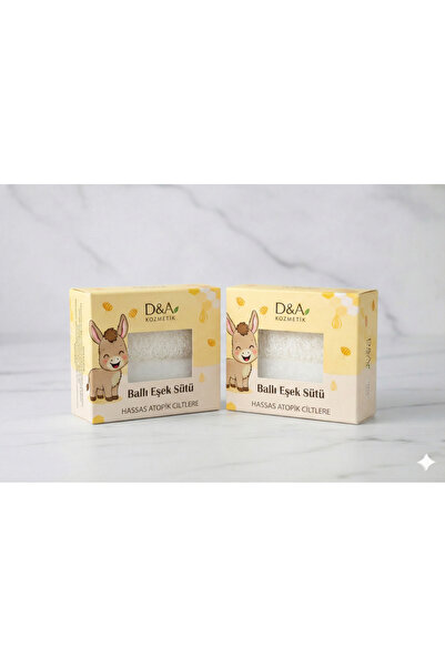 D&A KOZMETİK Advantage Pack of 2 - Honey Donkey Milk Soap