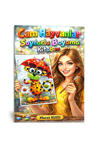 Enine Boyuna Eğitim 🎨   Cam Animals – My Coloring Book with Numbers