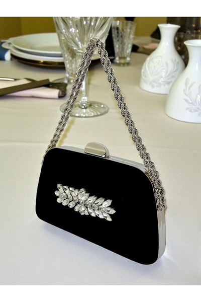 Gloriys Ayakkabı & Çanta Stoned Evening Bag