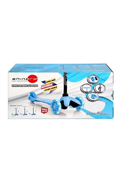 Genel Markalar Twist Işıklı Scooter Mavi 40 Kg Kadar