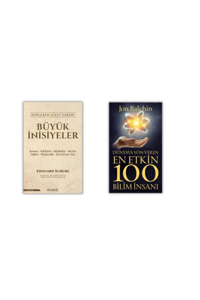 STABİL KİTAP Büyük İnisiyeler - Dünyaya Yön Veren En Etkin 100 Bilim İnsanı