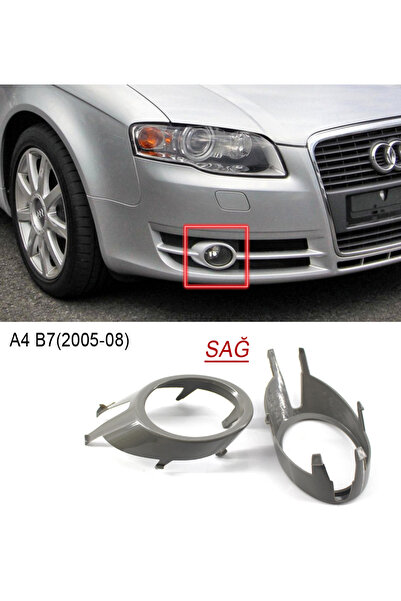 GCP German Car Parts Audi A4 B7 Fog Light Frame Right (Unpainted)